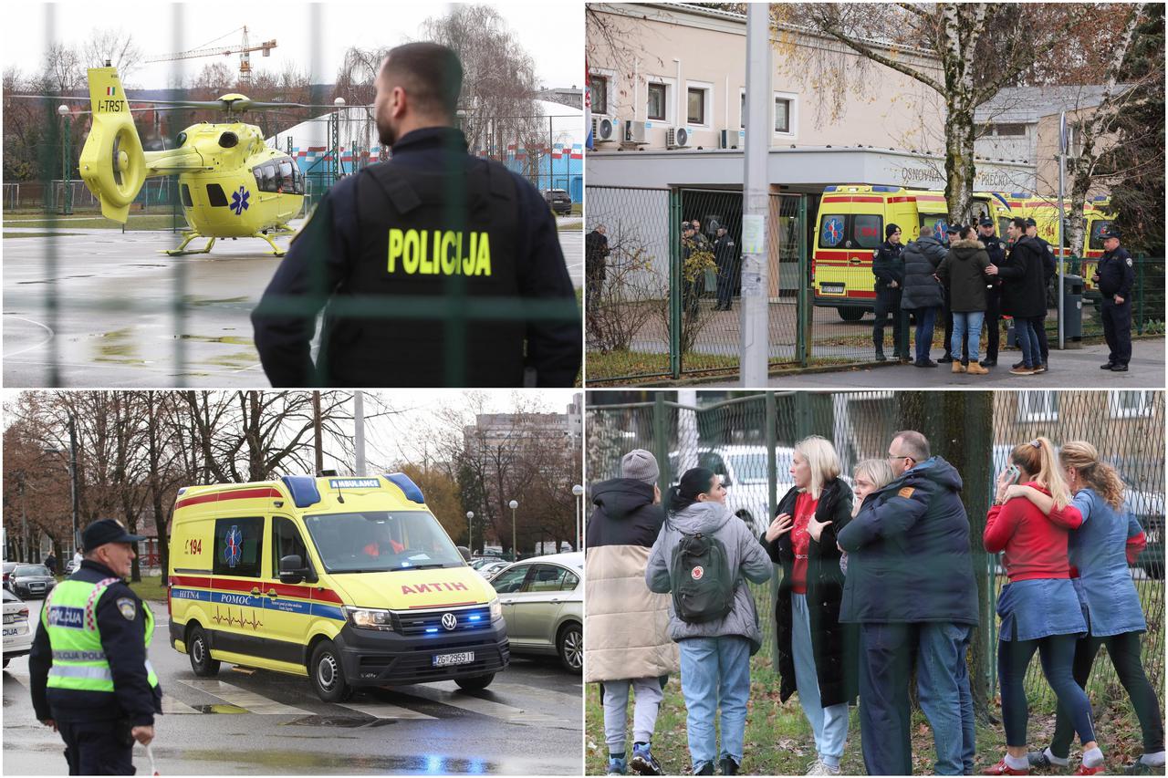 Napad nožem u zagrebačkoj školi, ranjena učiteljica i učenici