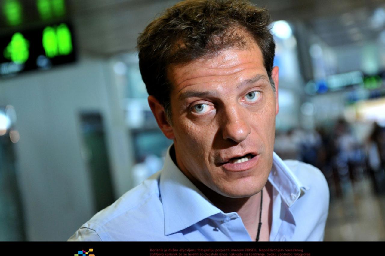 '25.06.2012., Zagreb - Slaven Bilic nakon sestogodisnjeg mandata na celu hrvatske nogometne reprezentacije sa suradnicima odlazi u Moskvu gdje je preuzeo trenersko mjesto kluba Lokomotiv.  Photo: Mark