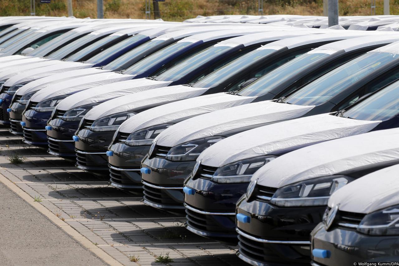Parkirani VW automobili