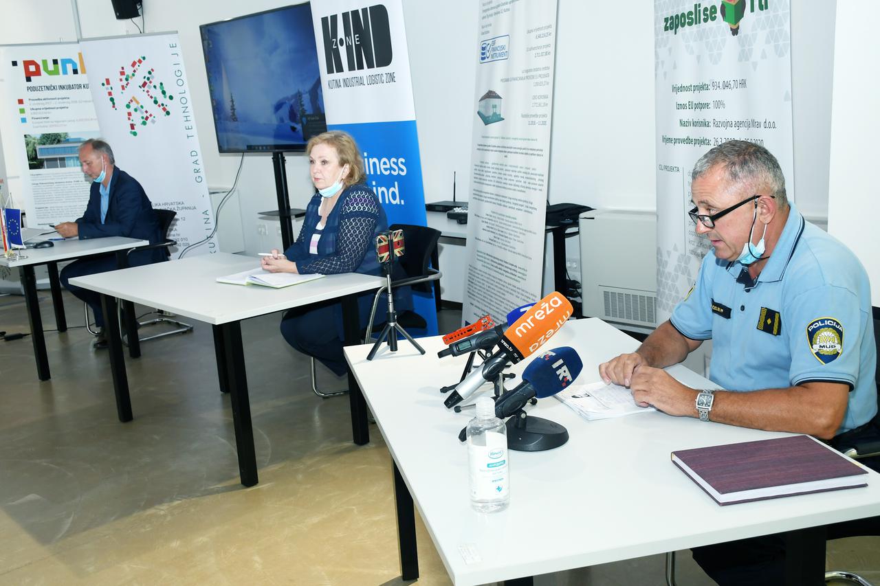 Konferencija za medije Stožera civilne zaštite Kutine