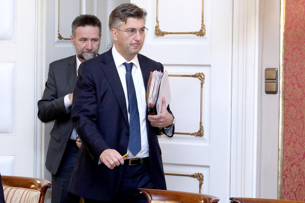 Pavo Barišić i Andrej Plenković