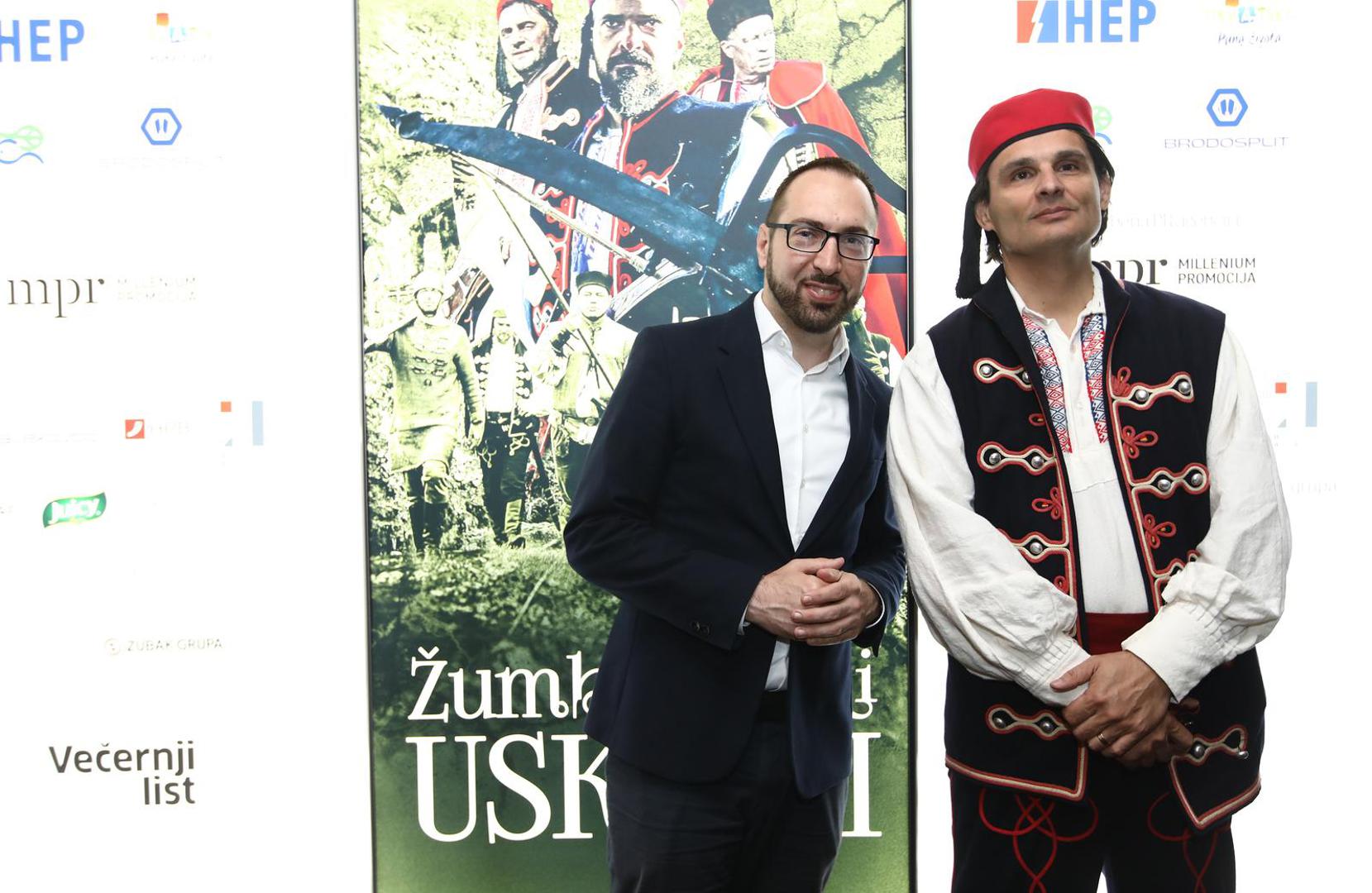 14.06.2022.Zagreb- Premijera dokumentarno igranog filma Vecernjeg lista  "Zumberacki uskoci" u Branimir Mingele Mallu. Photo: Boris Scitar/Vecernji list/PIXSELL