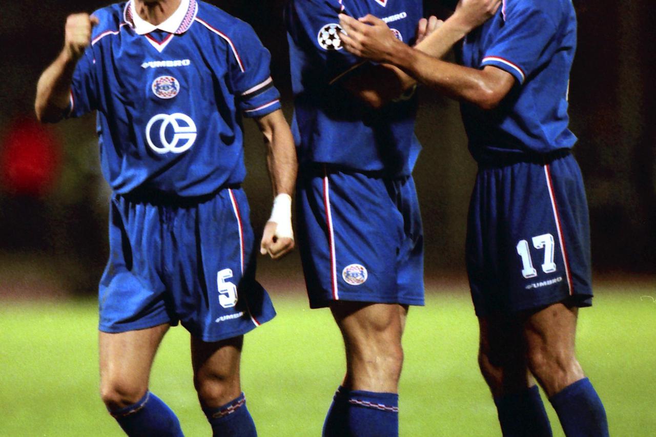 29.09.1999., Zagreb - Stadion u Maksimiru. Utakmica Lige prvaka izmedju NK Croatia i Sturm iz Graza. Goran Juric. Photo: Robert Belosevic/PIXSELL