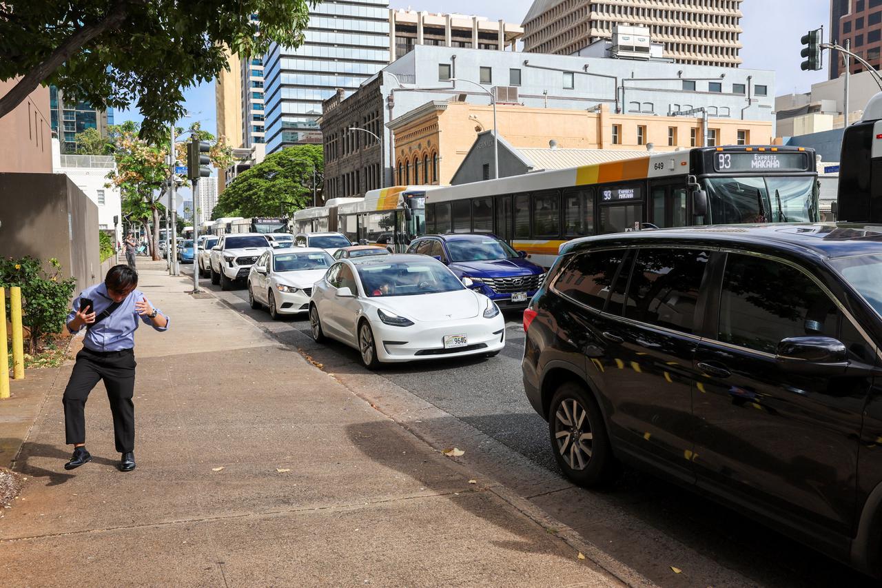 Aftermath of an earthquake in Russia