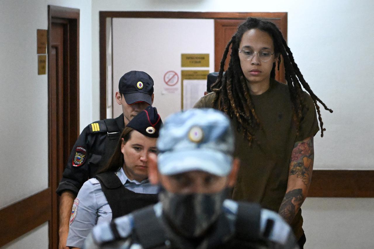 Court hearing of U.S. basketball player Brittney Griner