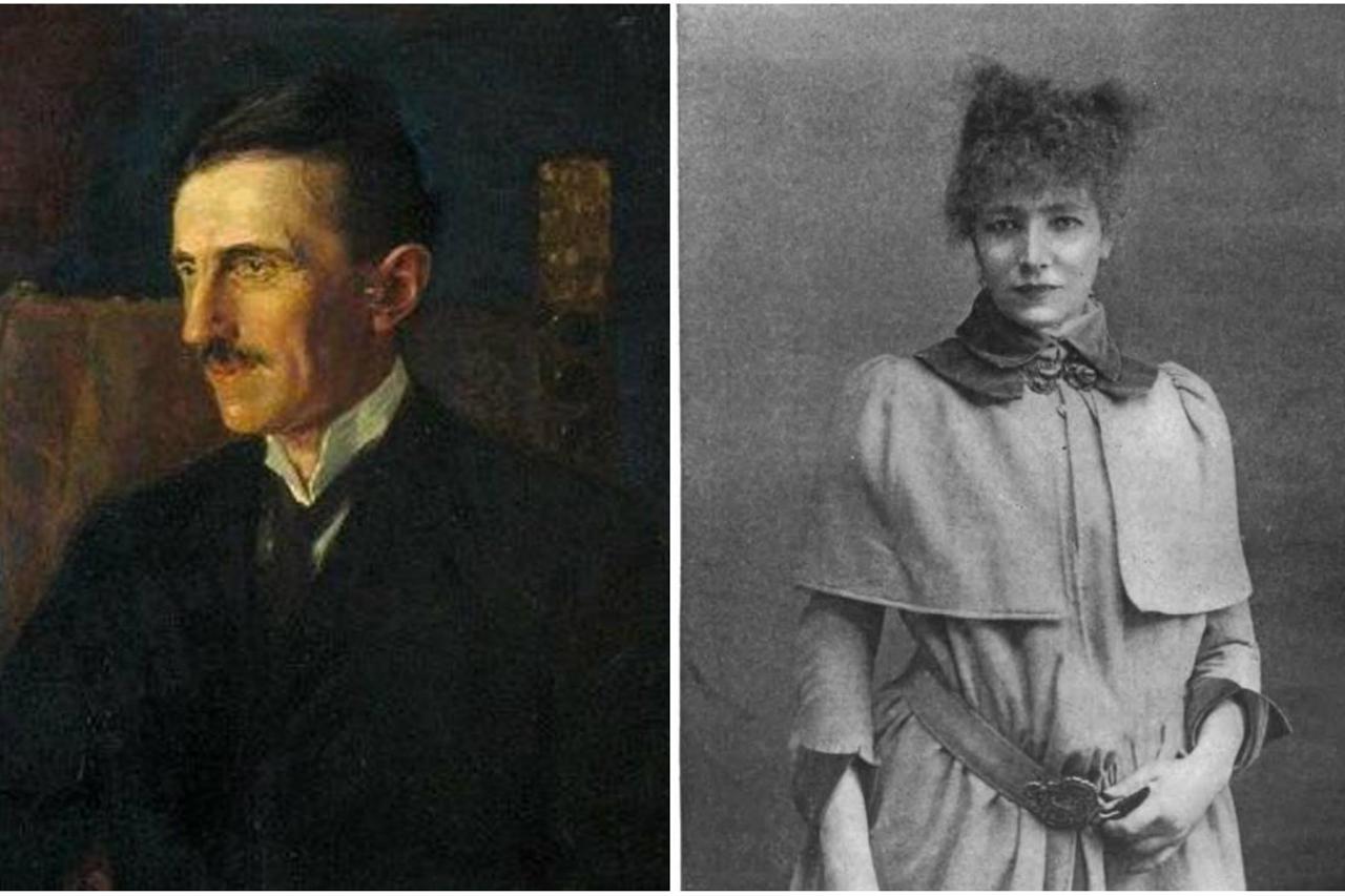 Nikola Tesla i Sarah Bernhard