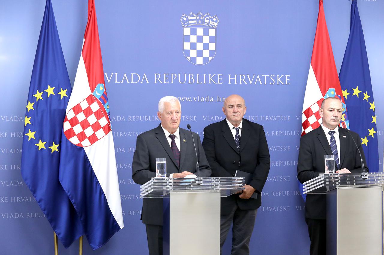 Zagreb: Tomo Medved i Pavao Miljavac dali su izjave nakon sastanka