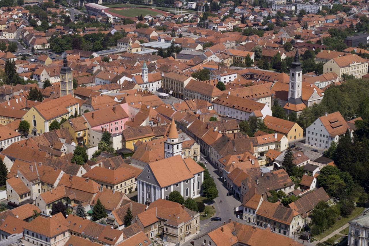 'varazdin/medjimurje, 27.11.2009., varazdin, panorama grada varazdina Photo: grad varazdin/PIXSELL'