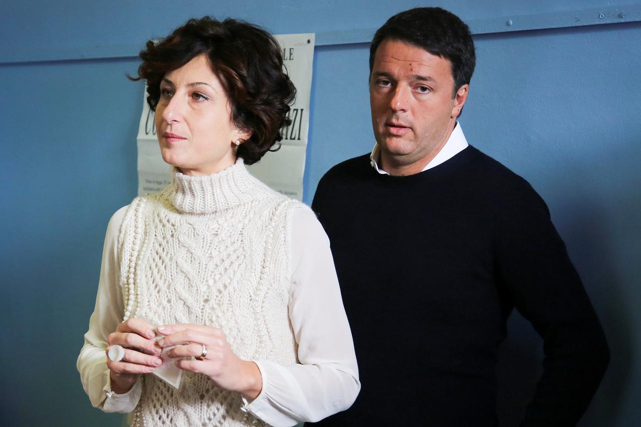 Matteo Renzi sa suprugom Agnese