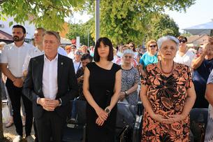 Županica Nataša Tramišak s obitelji i prijateljima hodočastila do Aljmaša