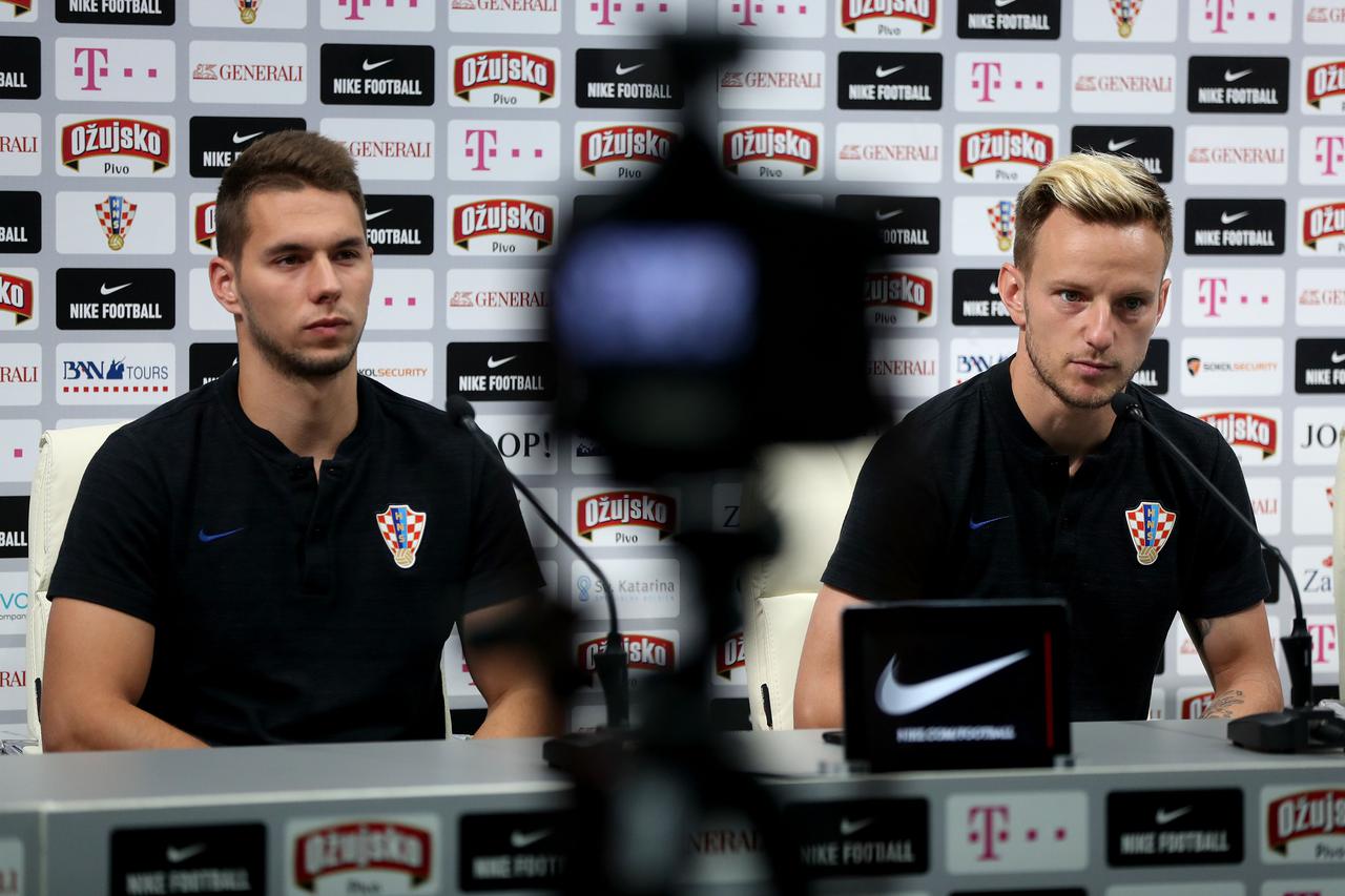 Marko Pjaca i Ivan Rakitić