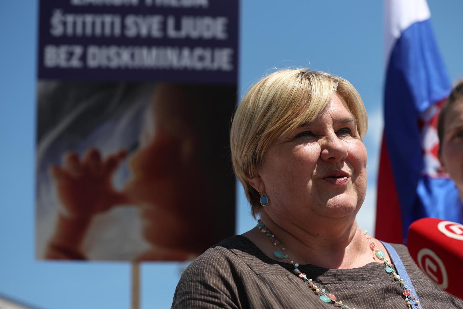 Među sudionicima bila je i Željka Markić.