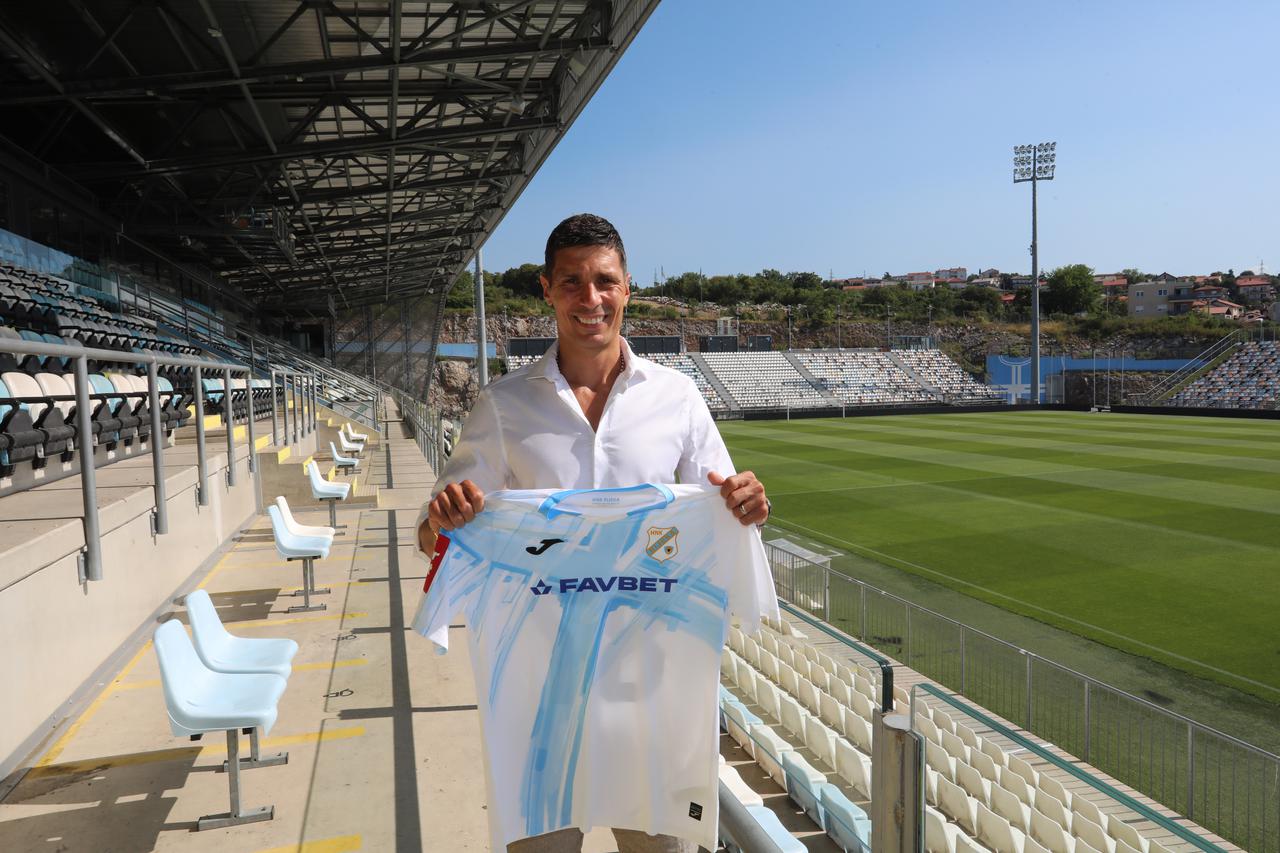 Rijeka: Predstavljanje Damira Kreilacha, novog igrača Rijeke