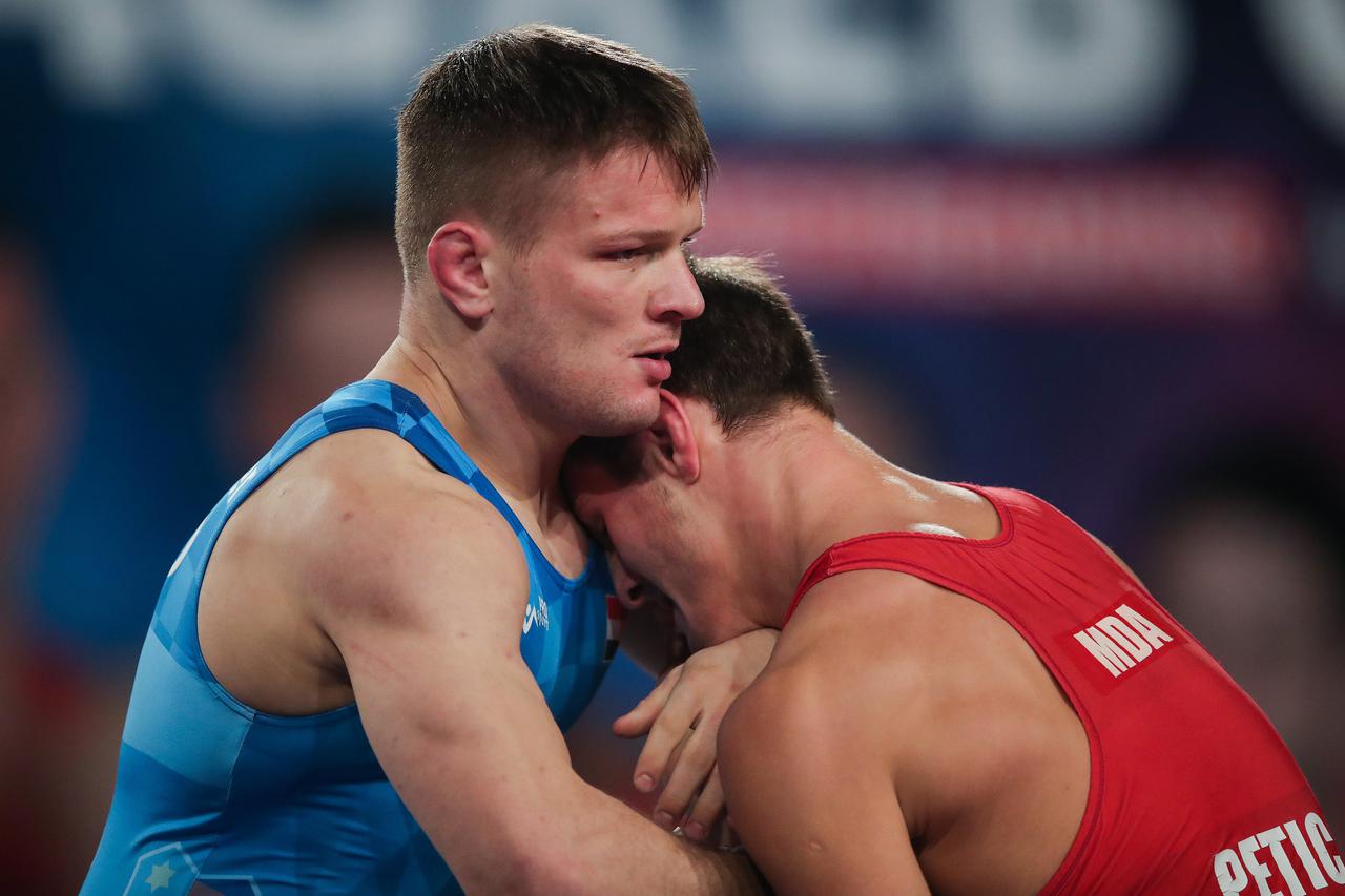 Zagreb: Međunarodni UWW turnir Grand Prix Zagreb Open, 72kg, Etlinger - Petic