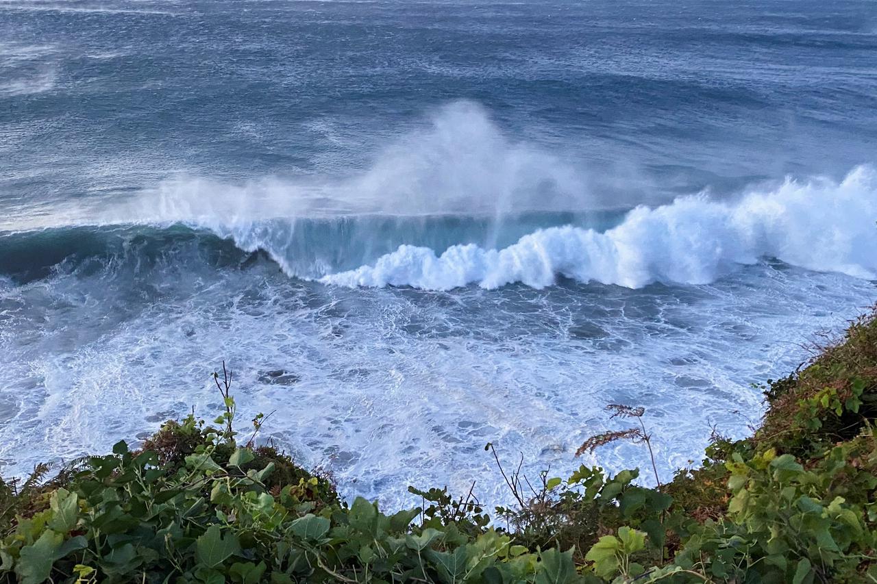 Post-Tropical Cyclone Gabrielle in Pico island in the Azores