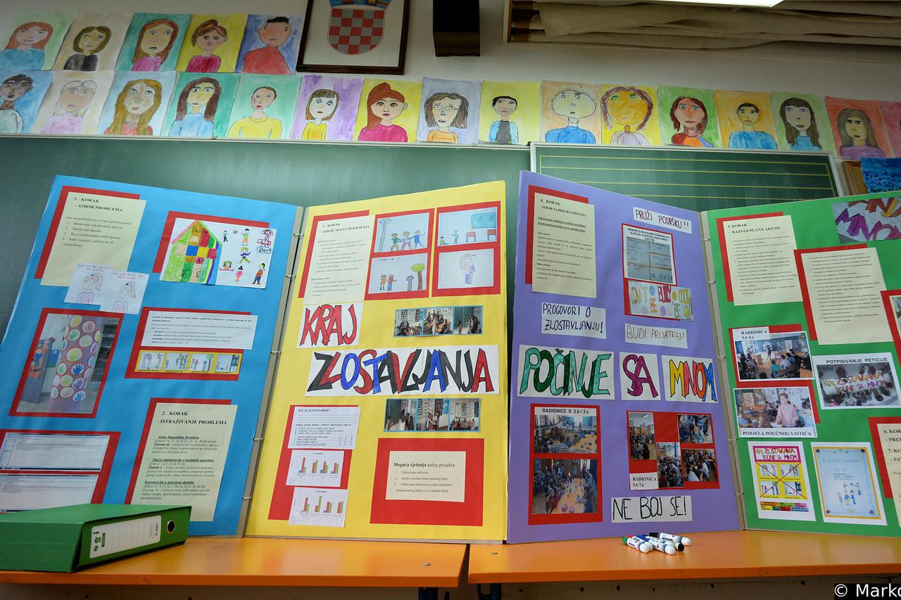 Zagreb: Učenici pokrenuli projekt protiv vršnjačkog nasilja u osnovnoj školi  A.B. Šimić