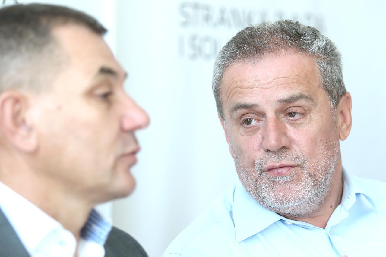 Ivica Lovrić i Milan Bandić