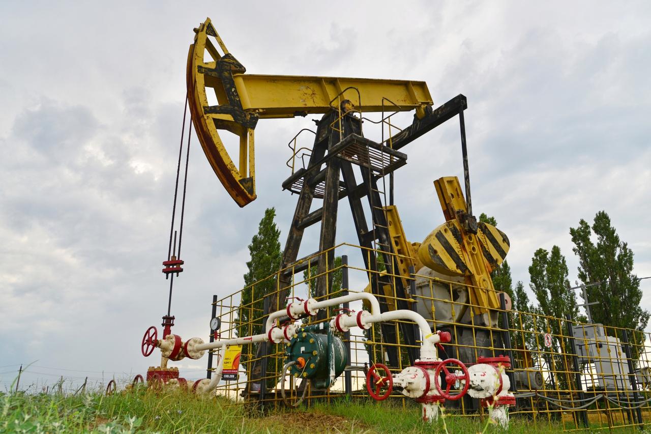 Oil production in Krasnodar Territory, Russia
