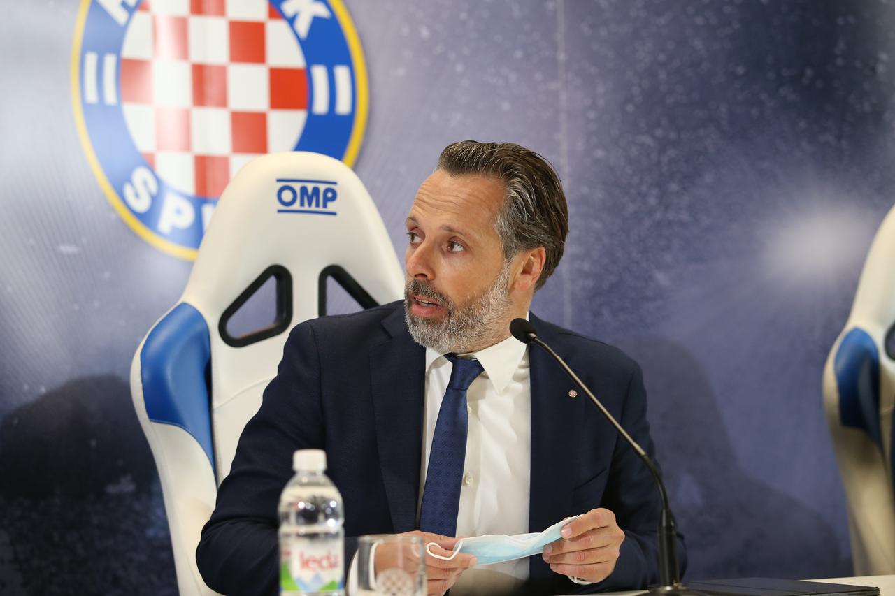 Split: Predstavljen novi predsjednik Hajduka, Lukša Jakobušić