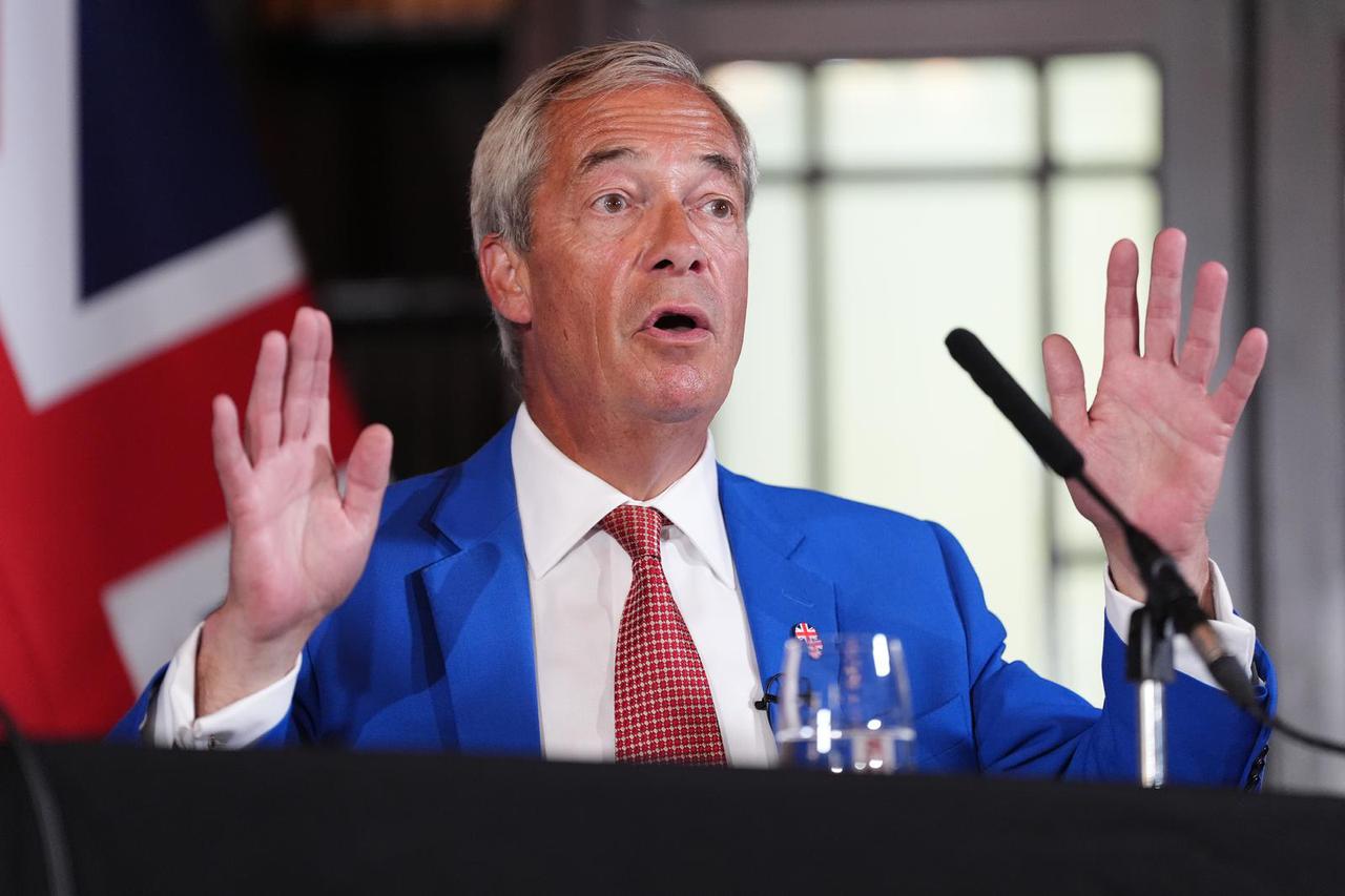 Reform UK press conference