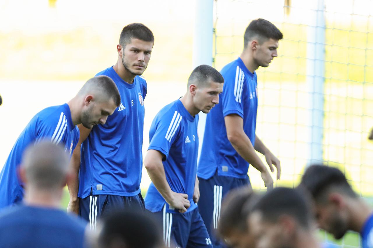 Trening GNK Dinamo uoči utakmice UEFA Lige prvaka protiv Valura