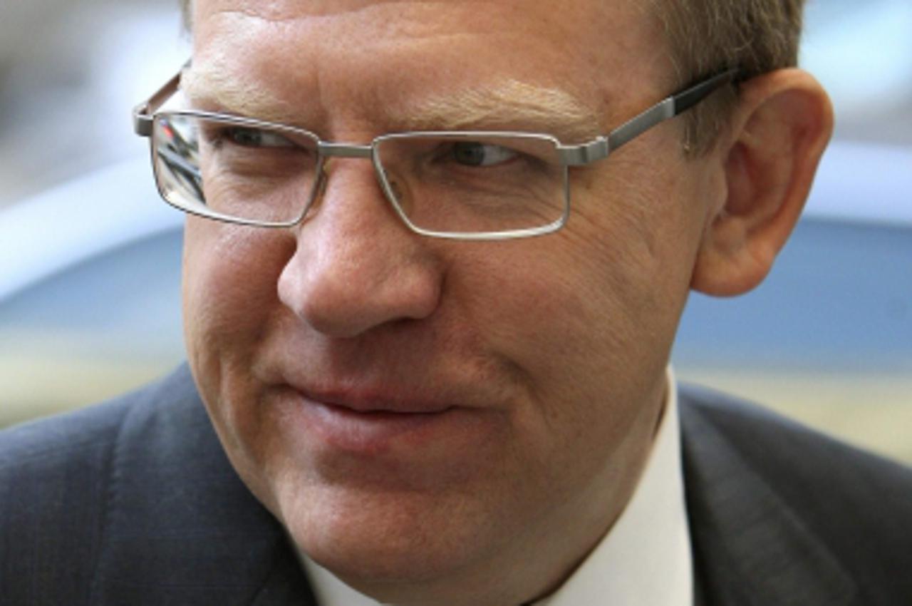 'Russia\'s finance minister, Alexey Kudrin, arrives for the G20 Finance Ministers meeting at the Treasury, in central London September 5, 2009. The G20 group of advanced and emerging nations have agre