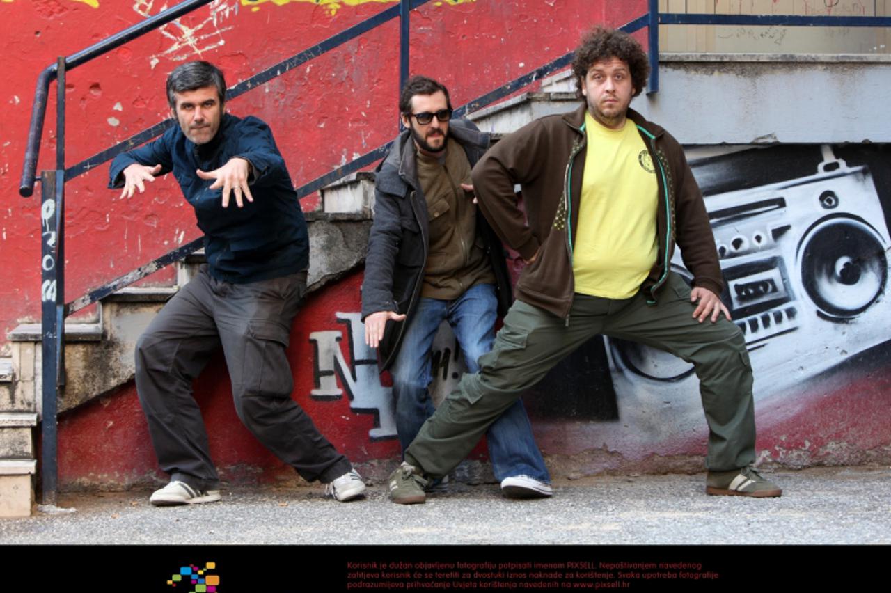 '15.10.2011., Rijeka - Clanovi grupe The Beat Fleet ili skraceno TBF, glazbeni sastav nastao 1990. godine u Splitu. Skupina je zapocela kao standarni hip hop/trip hop sastav, da bi daljnjim radom razv