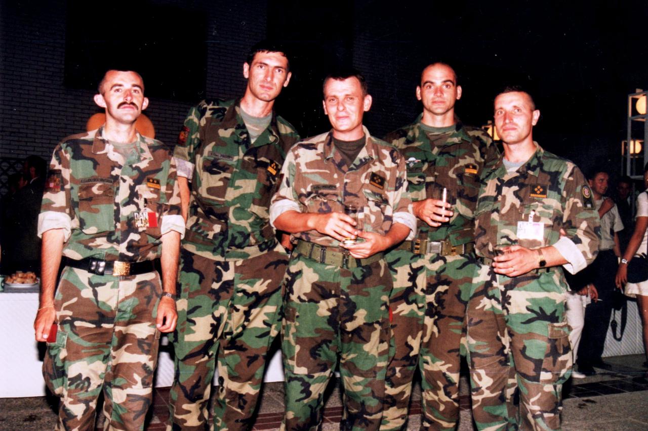 Sa časnicima Zbornog područja Split