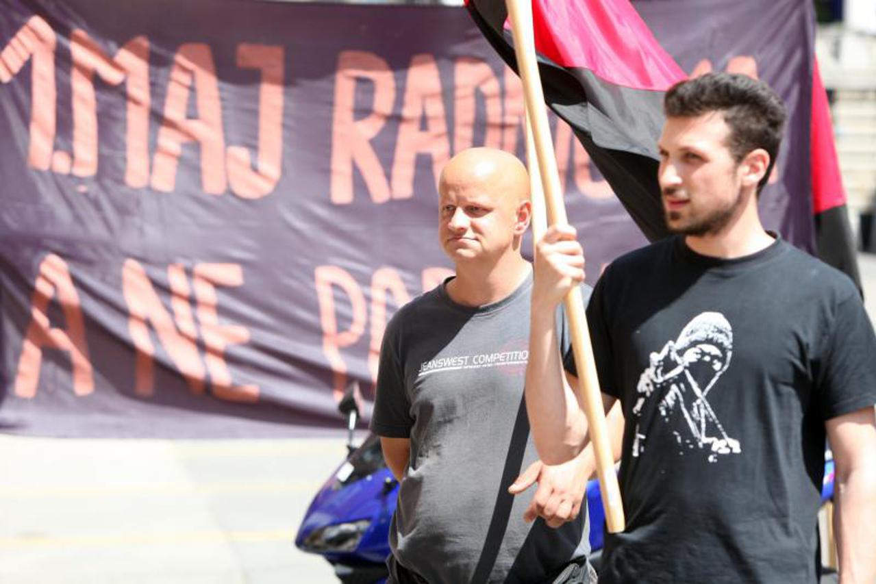 Prosvjed u Rijeci (1)