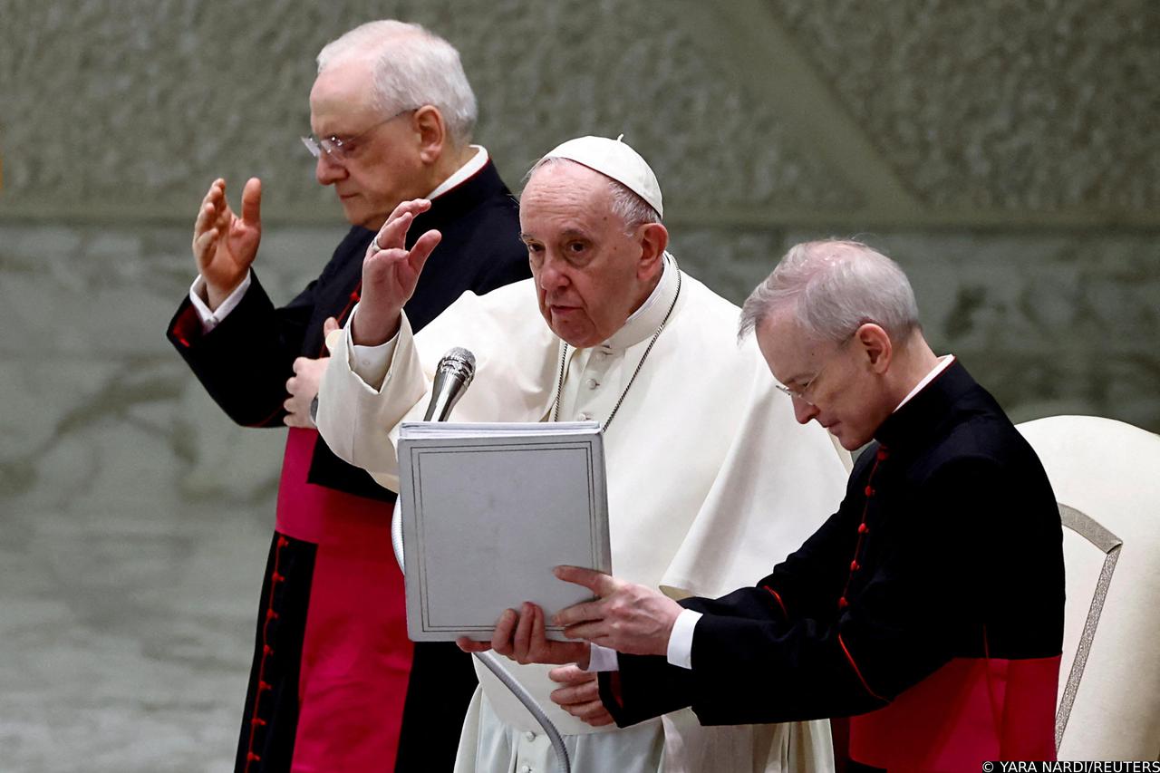 Pope Francis holds weekly general audience at the Vatican