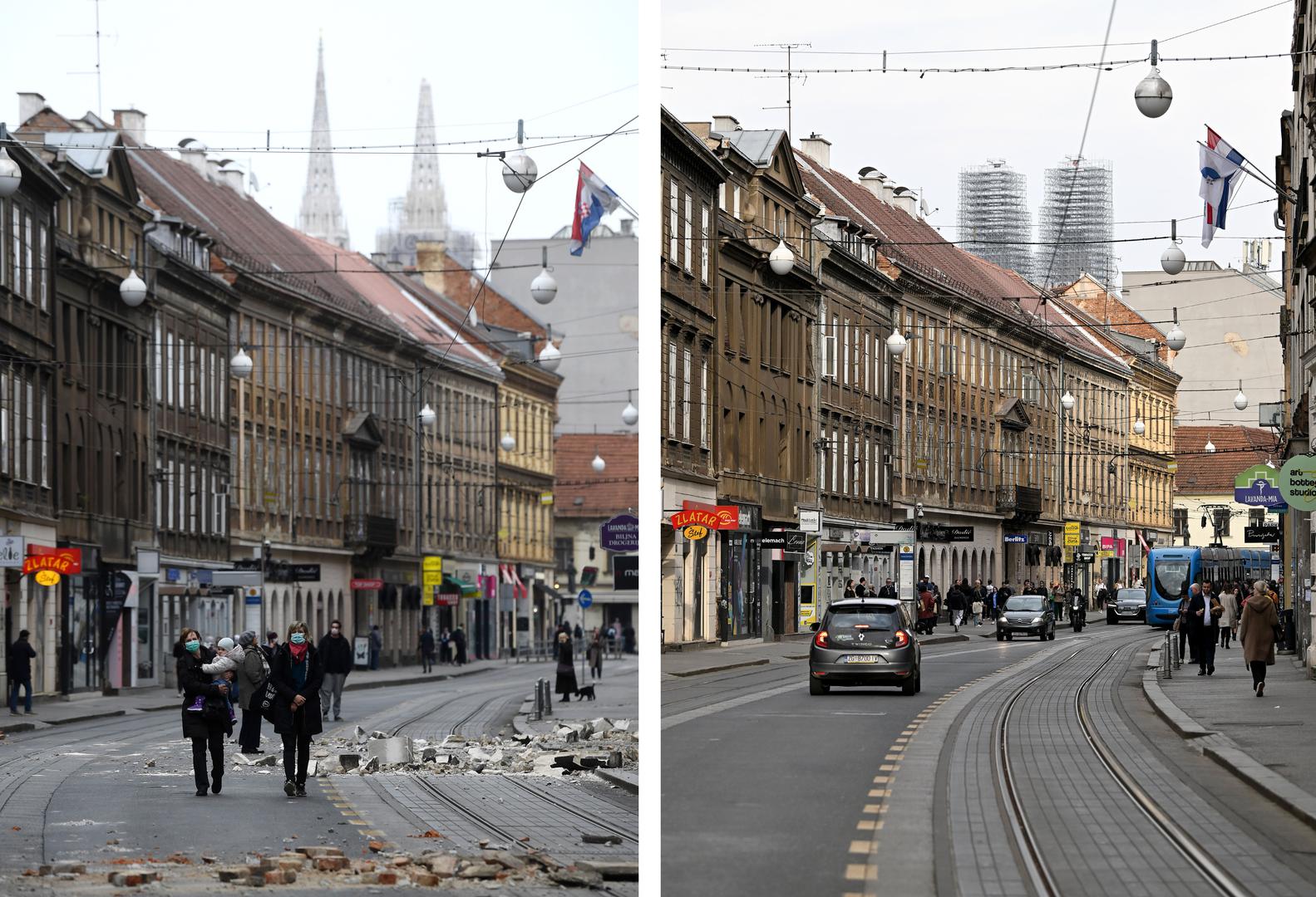 Četiri godine, toliko je prošlo od zagrebačkog potresa koji je u nedjeljno jutro na trenutak paralizirao hrvatsku metropolu.

