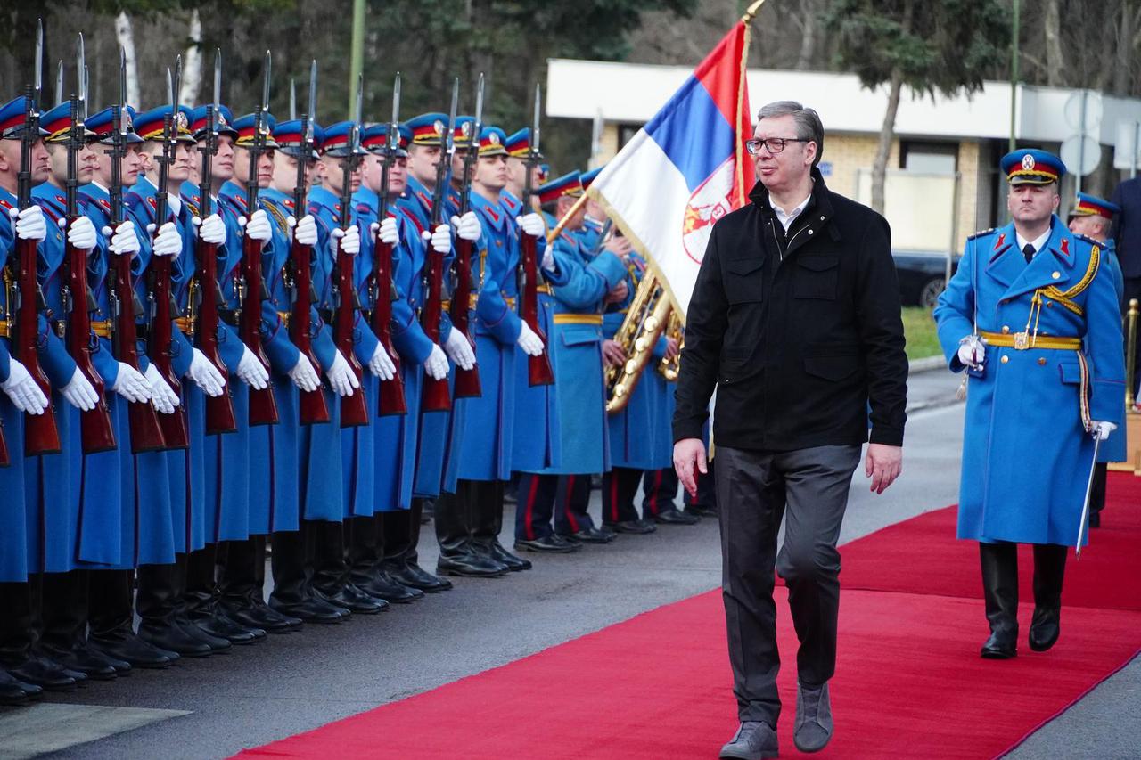Aleksandar Vučić prisustvovao je rezultatima analize stanja, operativnih i funkcionalnih sposobnosti Vojske Srbije za 2025. godinu