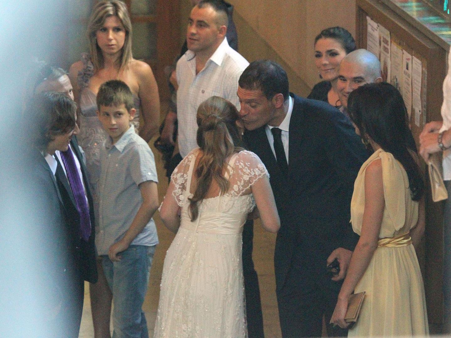 Na Lukinu vjenčanju bio je i tadašnji izbornik naše reprezentacije Slaven Bilić sa partnericom Ivanom