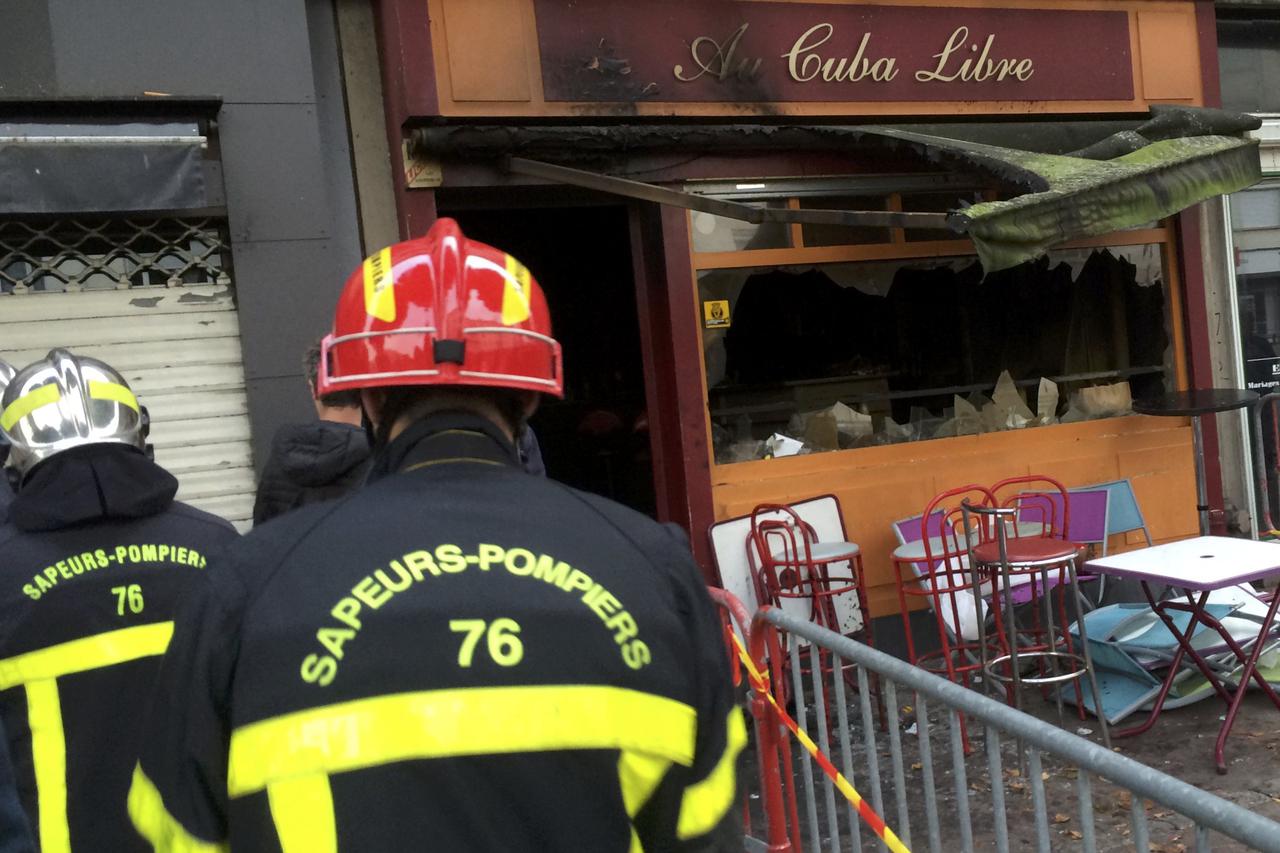 Požar u baru u Francuskoj 