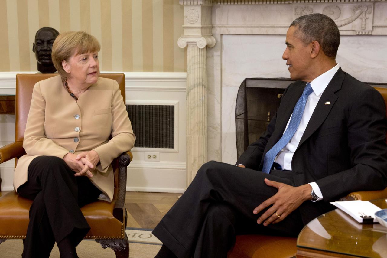 Merkel Obama