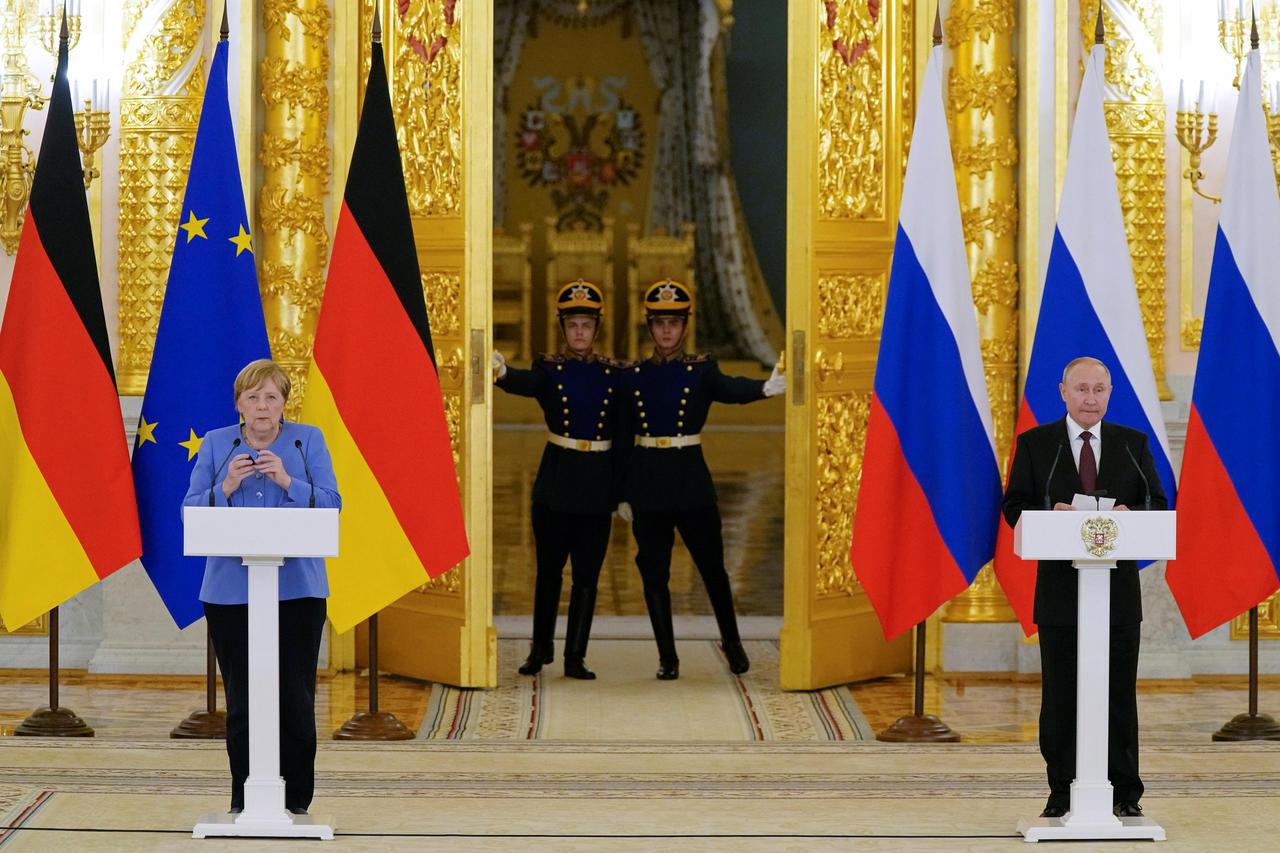 Angela Merkel, Vladimir Putin