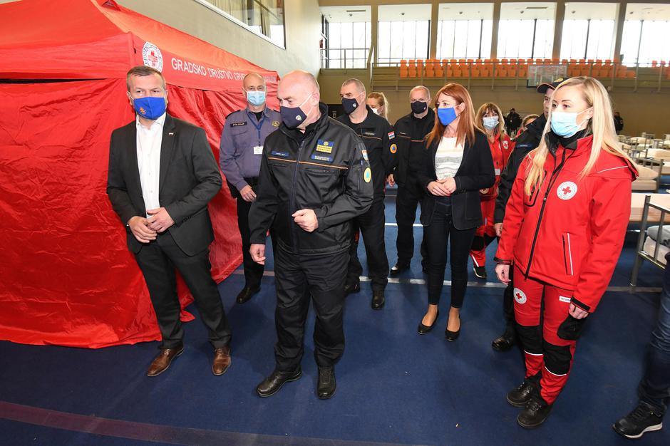 Obilazak prihvatno-tranzitnog centra u sklopu Gradske dvorane Varaždin