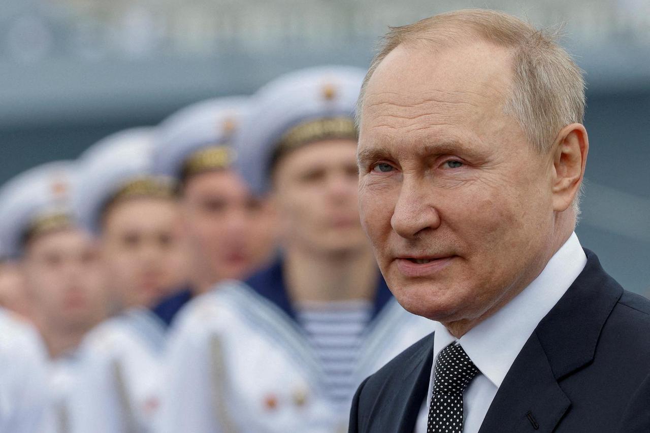 FILE PHOTO: Russian Navy Day celebrations in Saint Petersburg