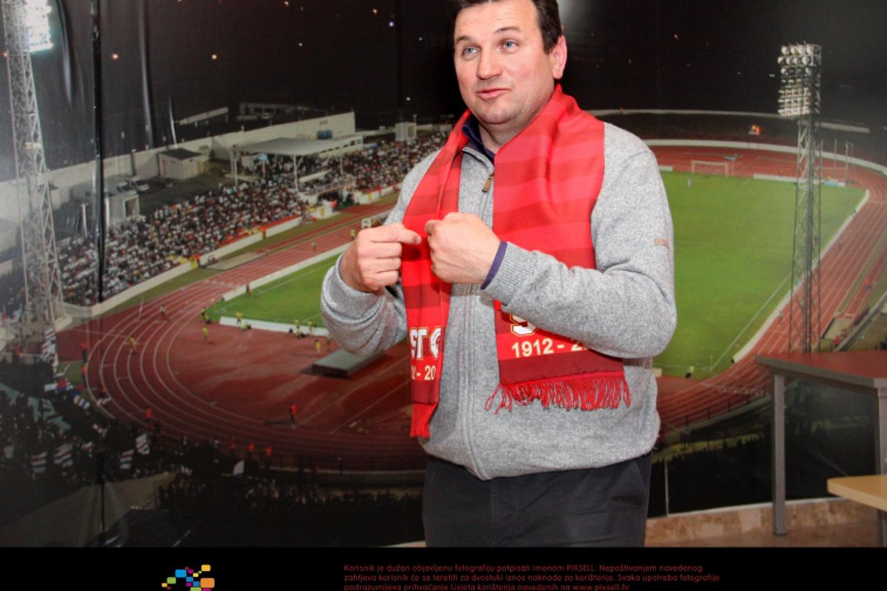 'SPECIJAL MAX 11.04.2012., Split - Razgovor sa Slavenom  Zuzulom,  predsjednikom RNK Split povodom 100 godina kluba.  Photo: Ivan Ivanovic/PIXSELL'