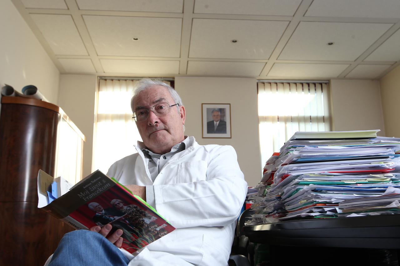 07.12.2016., Zagreb - Akademik prof. dr. sc. Ivica Kostovic, ravnatelj Hrvatskog instituta za istrazivanje mozga. Photo: Boris Scitar/Vecernji list/PIXSELL