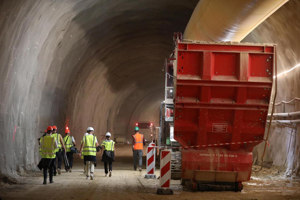 Gradilište druge cijevi Tunela Učka