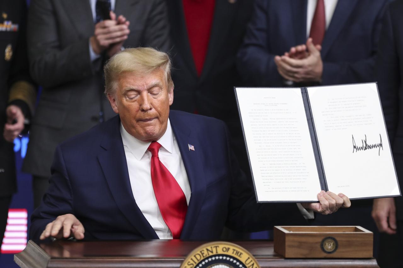 President Trump holds an Operation Warp Speed Vaccine Summit at the White House