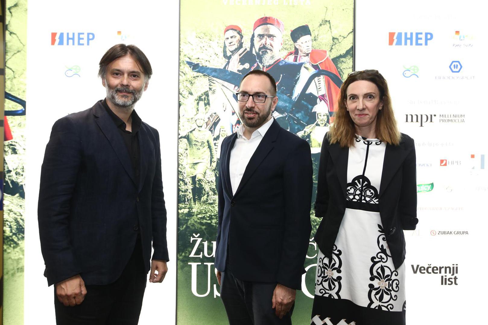 14.06.2022.Zagreb- Premijera dokumentarno igranog filma Vecernjeg lista  "Zumberacki uskoci" u Branimir Mingele Mallu. Photo: Boris Scitar/Vecernji list/PIXSELL