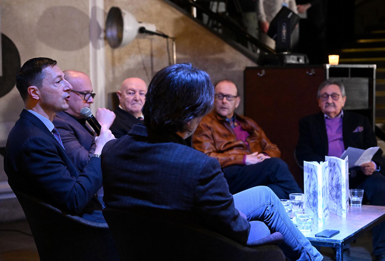 15.03.2023., Zagreb - 70 godina Zagrebackog festivala, promocija monografije i dodjela posebnog priznanja Dragi Diklicu.  Photo: Marko Lukunic/PIXSELL