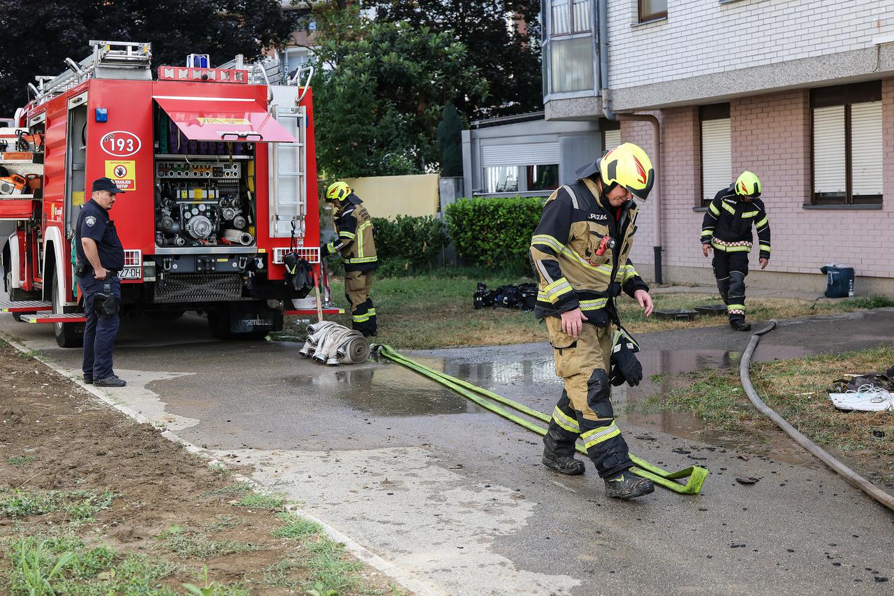 Zagreb: Jedna osoba poginula u požaru stana na Borovju