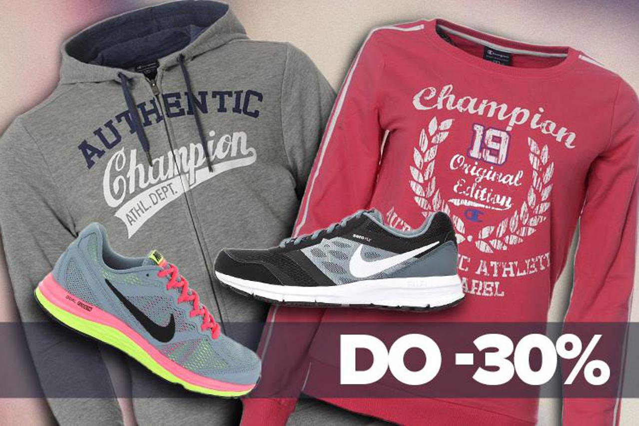Jesenska rekreacija uz Nike, Champion i Umbro do -30%