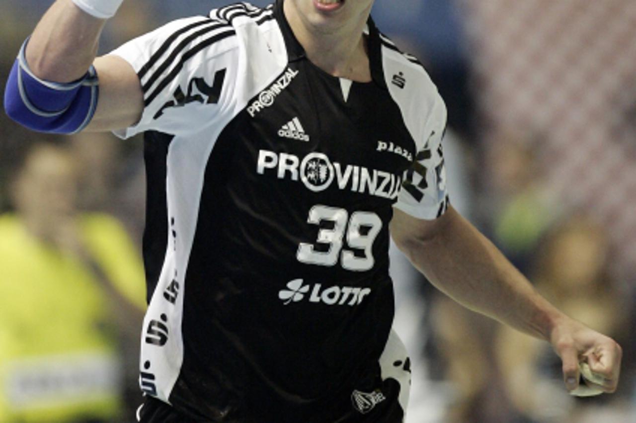 '29.03.2009., Zagreb - Cetvrtfinalna rukometna utakmica Lige prvaka, Croatia Osiguranje Zagreb - Kiel u Ledenoj dvorani Doma sportova. Filip Jicha.  Photo: Slavko Midzor/24sata'