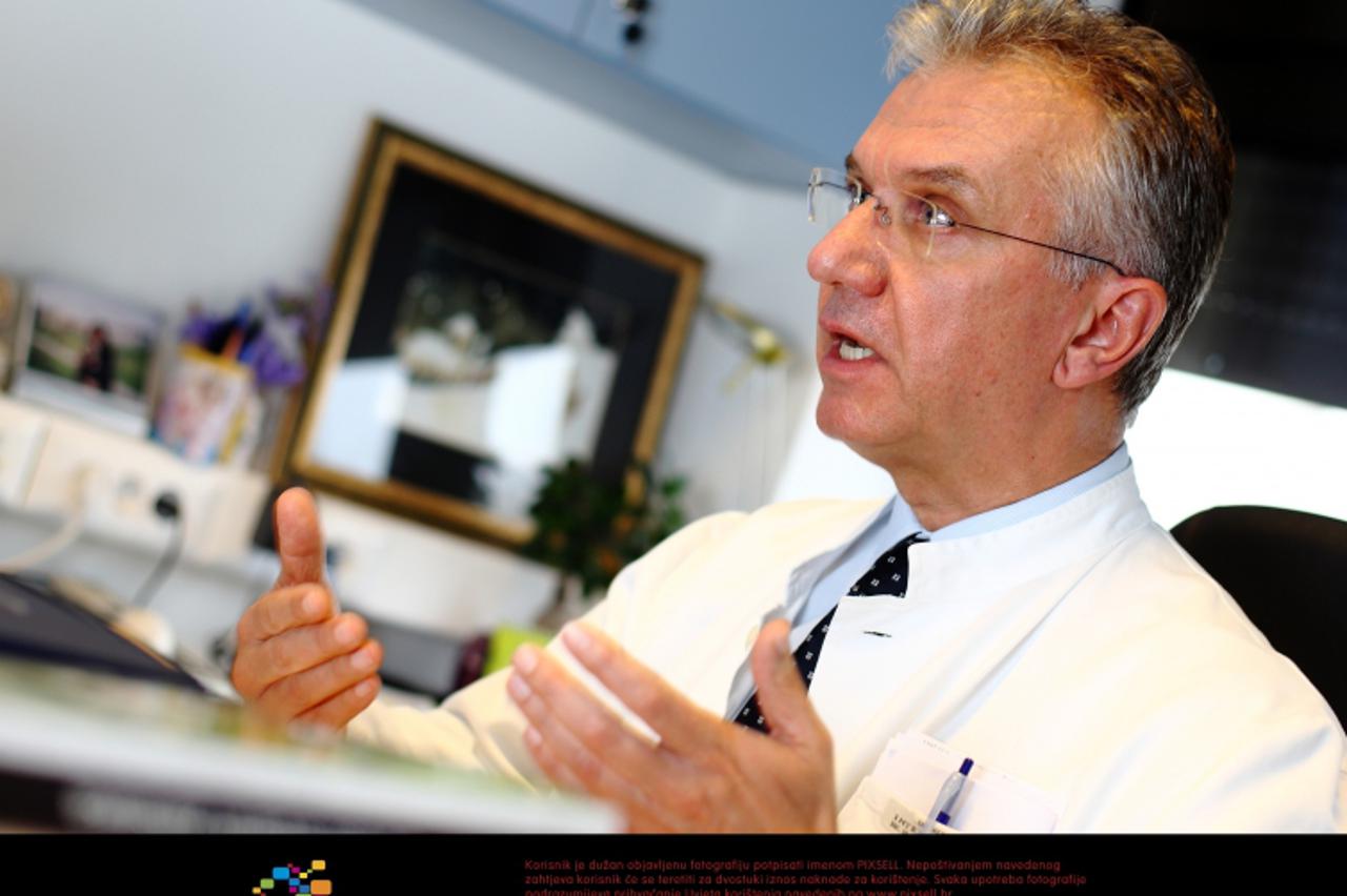'09.11.2011., Zagreb - Gastroenterolog i SDP-ov zastupnik prof. dr. Rajko Ostojic. Photo: Davor Puklavec/PIXSELL'