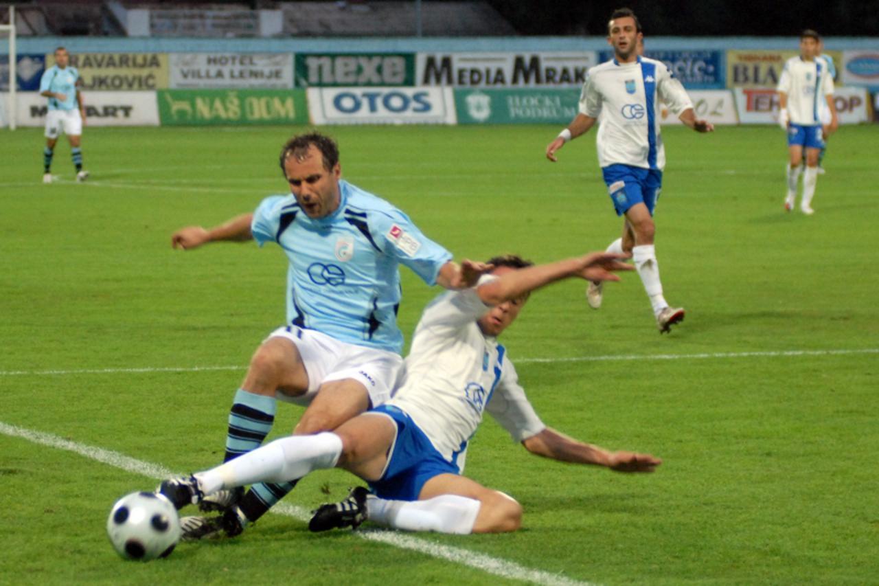 '250710-Vinkovci-1.HNL-Cibalia_Osijek-11.Bartolovic, 27. Pero Stojkic Photo: Goran Ferbezar/PIXSELL'