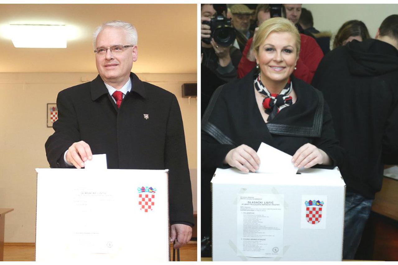 Ivo Josipović i Kolinda Grabar Kitarović
